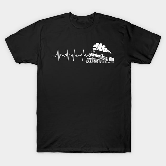 Steam Engine Train Steam Train Locomotive T-Shirt by LawrenceBradyArt